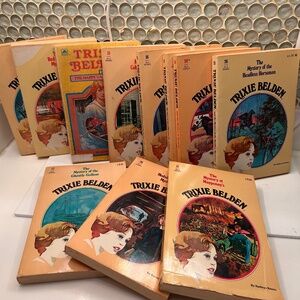 Vintage Trixie Belden Mysteries Paperback Book Lot of 11 Books